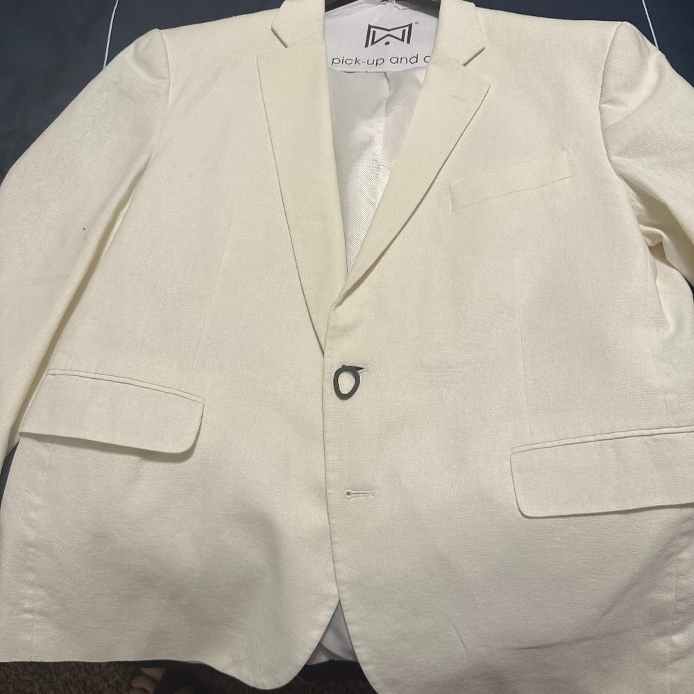 White Stafford jacket- 46S